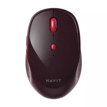 Havit MS76GT plus wireless mouse (red)