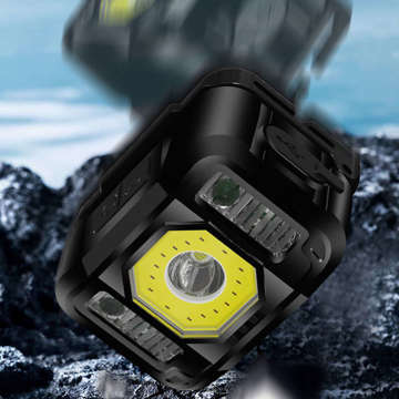 Headlamp waterproof headlamp lamp strong LED COB USB light with motion sensor