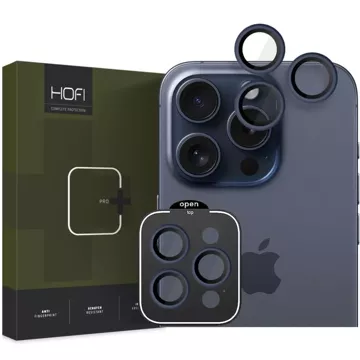 Hofi Camring Pro camera cover for Apple iPhone 15 Pro / 15 Pro Max Navy