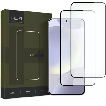 Hofi Glass Pro 2-pack tempered glass for Samsung Galaxy S24 Plus Black