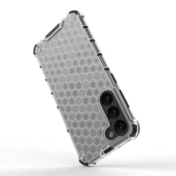 Honeycomb case for Samsung Galaxy S23 Plus armored hybrid cover black