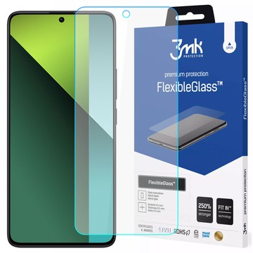 Hybrid Glass for Xiaomi Redmi Note 13 Pro 5G 3mk FlexibleGlass Screen Protector Glass 7h