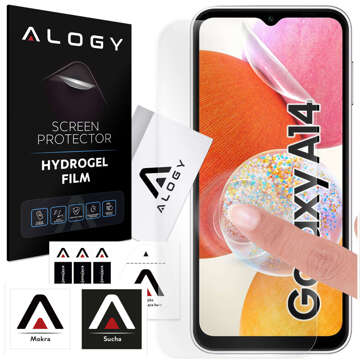 Hydrogel Film for Samsung Galaxy A14 4G / 5G Phone Screen Protector Alogy Hydrogel Film