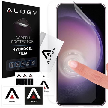 Hydrogel Film for Samsung Galaxy S24/ S23 / S22 / S21 / S20 / S10 / S9 / S8 / Plus / Ultra / FE Phone Screen Protector Alogy Hydrogel Film