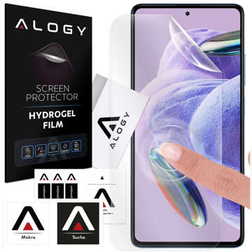 Hydrogel Film for Xiaomi Redmi Note 12 5G / Poco X5 5G Phone Screen Protector Alogy Hydrogel Film