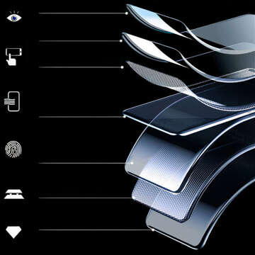 Hydrogel film for Motorola Edge 40, protective phone screen protector Alogy Hydrogel Film