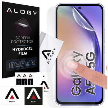 Hydrogel film for Samsung Galaxy A54 5G phone screen protector Alogy Hydrogel Film