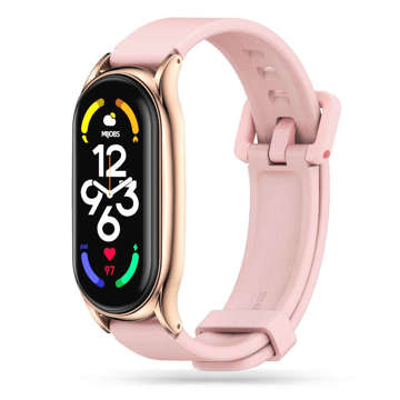 Iconband Pro rubber strap for Xiaomi Mi Smart Band 7 Pink