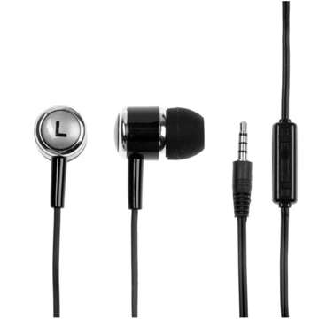 In-ear wired headphones with microphone Defender PULSE 427 mini Jack 3.5mm black