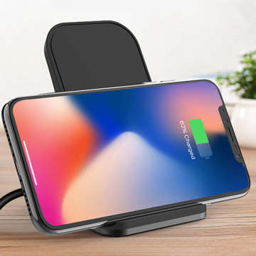 Induction charger stand QI15W-S1 Wireless Charger 15W Black