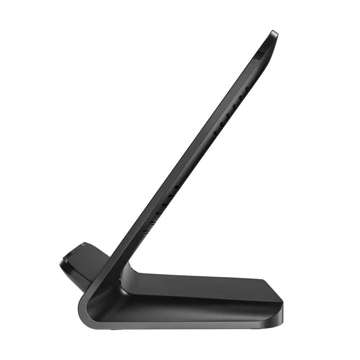 Inductive charger Qi Wireless Charger 15W phone stand Black