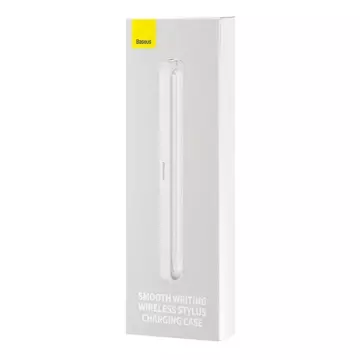 Inductive charging case for Baseus Smooth Writing Stylus (white)