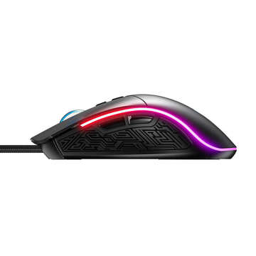 Inphic PW6 RGB 1200-4800 DPI gaming mouse (gray)