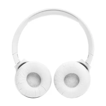 JBL Tune 520BT wireless on-ear Bluetooth 5.3 headphones - white