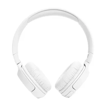 JBL Tune 520BT wireless on-ear Bluetooth 5.3 headphones - white