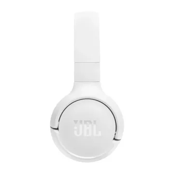 JBL Tune 520BT wireless on-ear Bluetooth 5.3 headphones - white