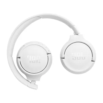 JBL Tune 520BT wireless on-ear Bluetooth 5.3 headphones - white