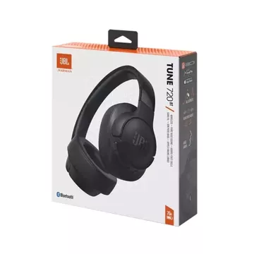 JBL Tune 720BT On-Ear Wireless Headphones - Black