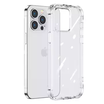 Joyroom Defender Series Case Cover for iPhone 14 Armor Case with Hooks Stand Transparent (JR-14H1)