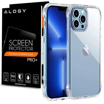 Joyroom Defender Series case cover with hooks stand for Apple iPhone 13 Pro Glass