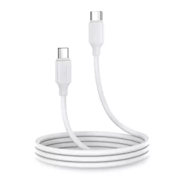 Joyroom cable USB-C - USB-C 480Mbps 60W 1m white (S-CC060A9)