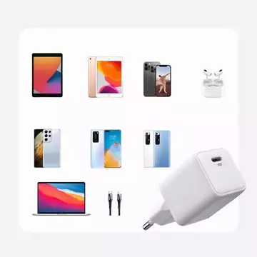 Joyroom fast charger USB Type C 25W 3A EU plug white (L-P251)