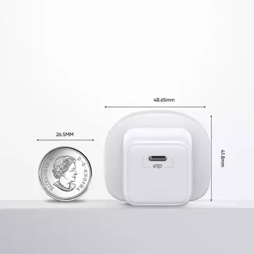 Joyroom wall charger USB Type C / USB 30W Power Delivery Quick Charge 4.5A (UK plug) white (L-QP303)