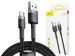 Kabel 2m Baseus USB-C 2A grey black