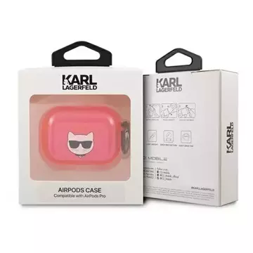 Karl Lagerfeld KLAPUCHFP AirPods Pro cover pink/pink Choupette