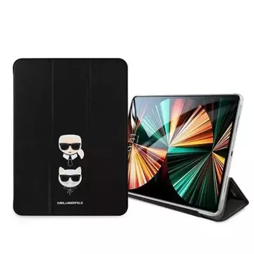 Karl Lagerfeld KLFC12OKCK iPad 12.9" Pro 2021 Book Cover czarny/black Saffiano Karl