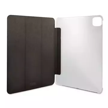 Karl Lagerfeld KLFC12OKMK iPad 12.9" Pro 2021 Book Cover czarny/black Saffiano Karl Iconic