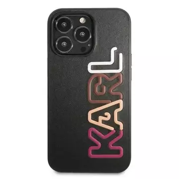 Karl Lagerfeld KLHCP13LPCOBK protective phone case for Apple iPhone 13 Pro / 13 6.1" black/black hardcase Multipink Brand