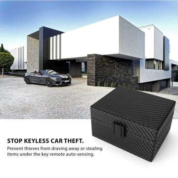 Key Case Faraday Cage V3 Signal Blocker Carbon