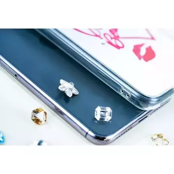 Kingxbar Angel mirror case decorated with original Swarovski Crystals iPhone 11 Pro Max mirror transparent