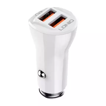 LDNIO C511Q 2USB car charger USB-C cable