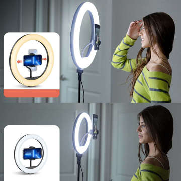 LED ring light 70W Ring phone holder for photos movies photographic tripod 220cm Pilot