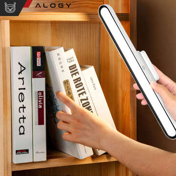 Lamp Alogy Magnetic LED Light magnetic under-cabinet LED strip lamp furniture lighting on the wall with a magnet for the kitchen room wardrobe White