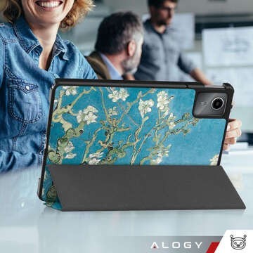 Lenovo Tab M11 10.95" TB330FU / TB330XU / TB331FC Tablet Case Alogy Book Cover Blossoming Almond (van Gogh) Glass Stylus