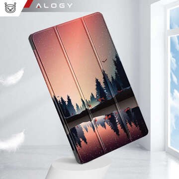 Lenovo Tab M11 10.95" TB330FU / TB330XU / TB331FC Tablet Case Alogy Book Cover Lake Glass Stylus