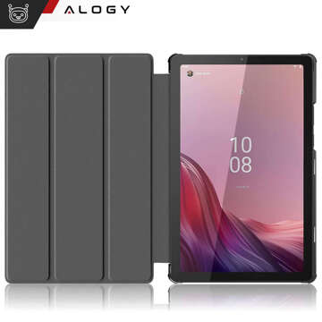 Lenovo Tab M9 2023 9" tablet case TB310XU TB310FU Alogy Book Cover Case protective cover Gray Glass