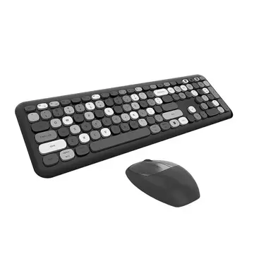 MOFII 666 2.4G Wireless Keyboard Mouse Set (Black)