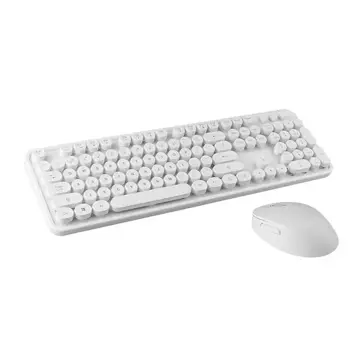 MOFII Sweet 2.4G wireless keyboard mouse set (white)