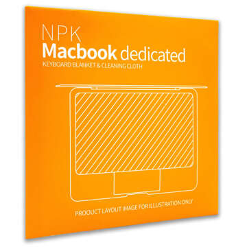 MacBook Pro Air 15-16 protective dust-free cloth dedicated to cleaning laptop screens 34x22.5cm NPK