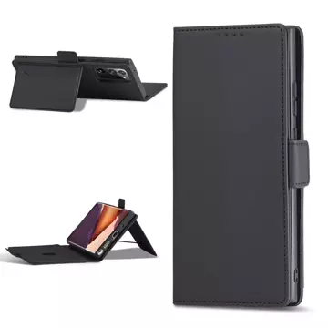 Magnet Card Case case for Samsung Galaxy S22 Ultra Cover Card Wallet Stand black