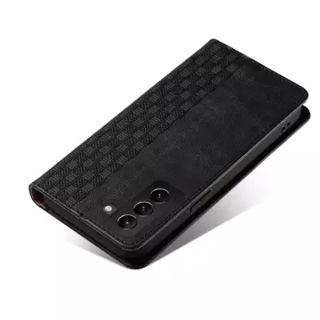 Magnet Strap Case for Samsung Galaxy S22 Wallet Mini Lanyard Hanger Black