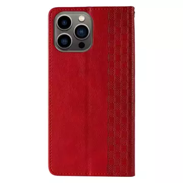 Magnet Strap Case iPhone 12 Pro Max Case Wallet Mini Lanyard Pendant red