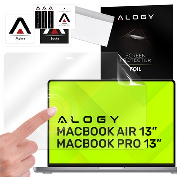 Matte screen protective foil for MacBook Pro 13 MacBook Air 13 Alogy Screen Protect Film