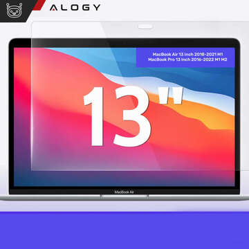 Matte screen protective foil for MacBook Pro 13 MacBook Air 13 Alogy Screen Protect Film