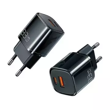Mcdodo Nano GaN Charger CH-0151, USB USB-C, 33W (black)