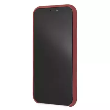 Mercedes MEHCI61SILRE protective case for Apple iPhone Xr 6.1" red/red hardcase Silicone Line